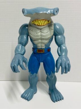 DC Comics King Shark Action Figure - Blue, Gray, Yellow